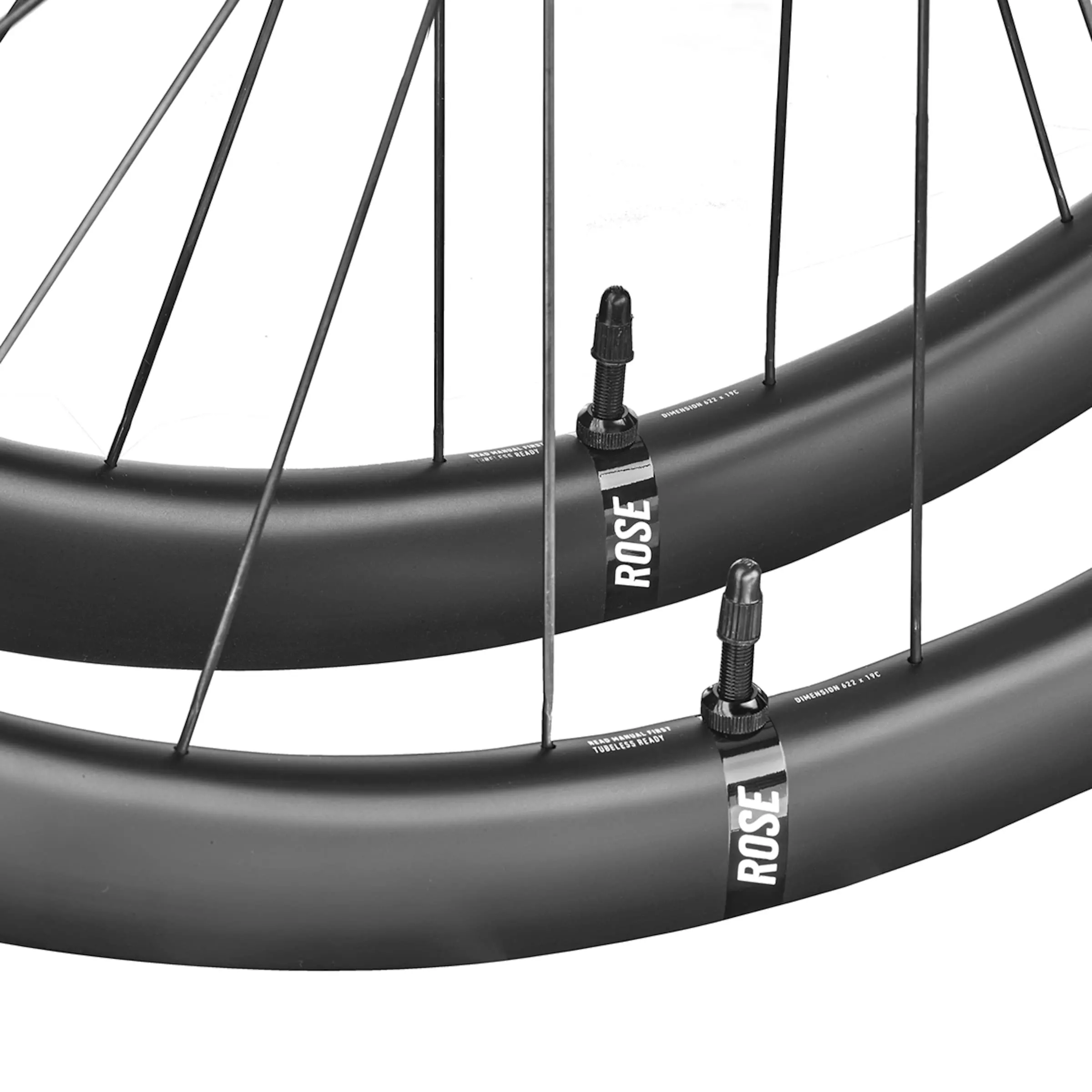 ROSE RC-Forty Disc 28" / 700 C Carbon Road Wheelset SHIMANO HG | 24 Spokes 7 ROSE RC-Forty Disc 28" / 700 C Carbon Road Wheelset SHIMANO HG | 24 Spokes - Image 5