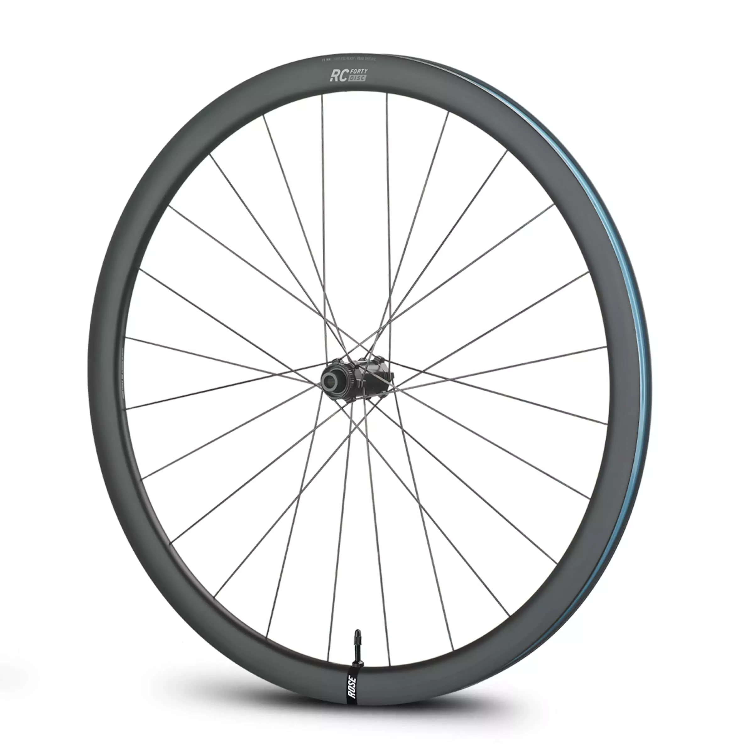 ROSE RC-Forty Disc 28" / 700 C Carbon Road Wheelset SHIMANO HG | 24 Spokes 4 ROSE RC-Forty Disc 28" / 700 C Carbon Road Wheelset SHIMANO HG | 24 Spokes - Image 2
