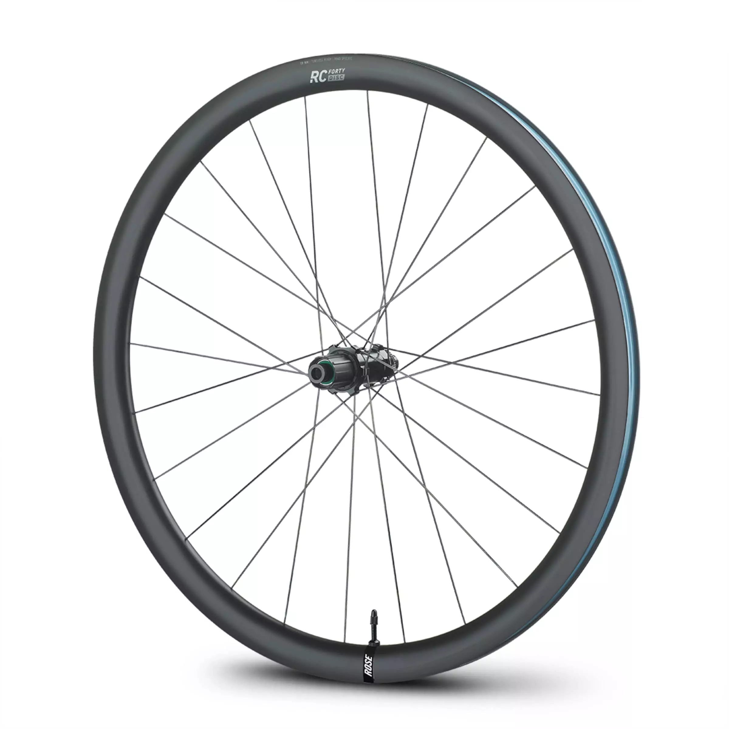 ROSE RC-Forty Disc 28" / 700 C Carbon Road Wheelset SHIMANO HG | 24 Spokes 5 ROSE RC-Forty Disc 28" / 700 C Carbon Road Wheelset SHIMANO HG | 24 Spokes - Image 3