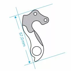 Marwi GH-045 Derailleur Hanger 13 Marwi GH-045 Derailleur Hanger -Voimansiirron myyntiliike AD283894C0280E5B28DA2F036969FB78