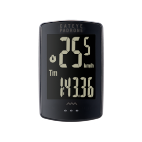 Cateye Padrone CC-PA100W Stealth Edition Bike Computer Incl. Out-Front Handlebar Mount 7 Cateye Padrone CC-PA100W Stealth Edition Bike Computer Incl. Out-Front Handlebar Mount - Image 5