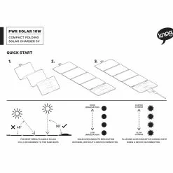Knog Folding PWR Solar Panel Charger 10W -Voimansiirron myyntiliike BA810BC12ADA1B0763844FF379F18EC5