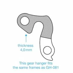 Marwi GH-013 Derailleur Hanger -Voimansiirron myyntiliike C8A79C0E6D33A7C7A25FAE79EFBE8DE2 1